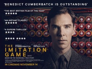 Poster for the movie, the Imitation Game